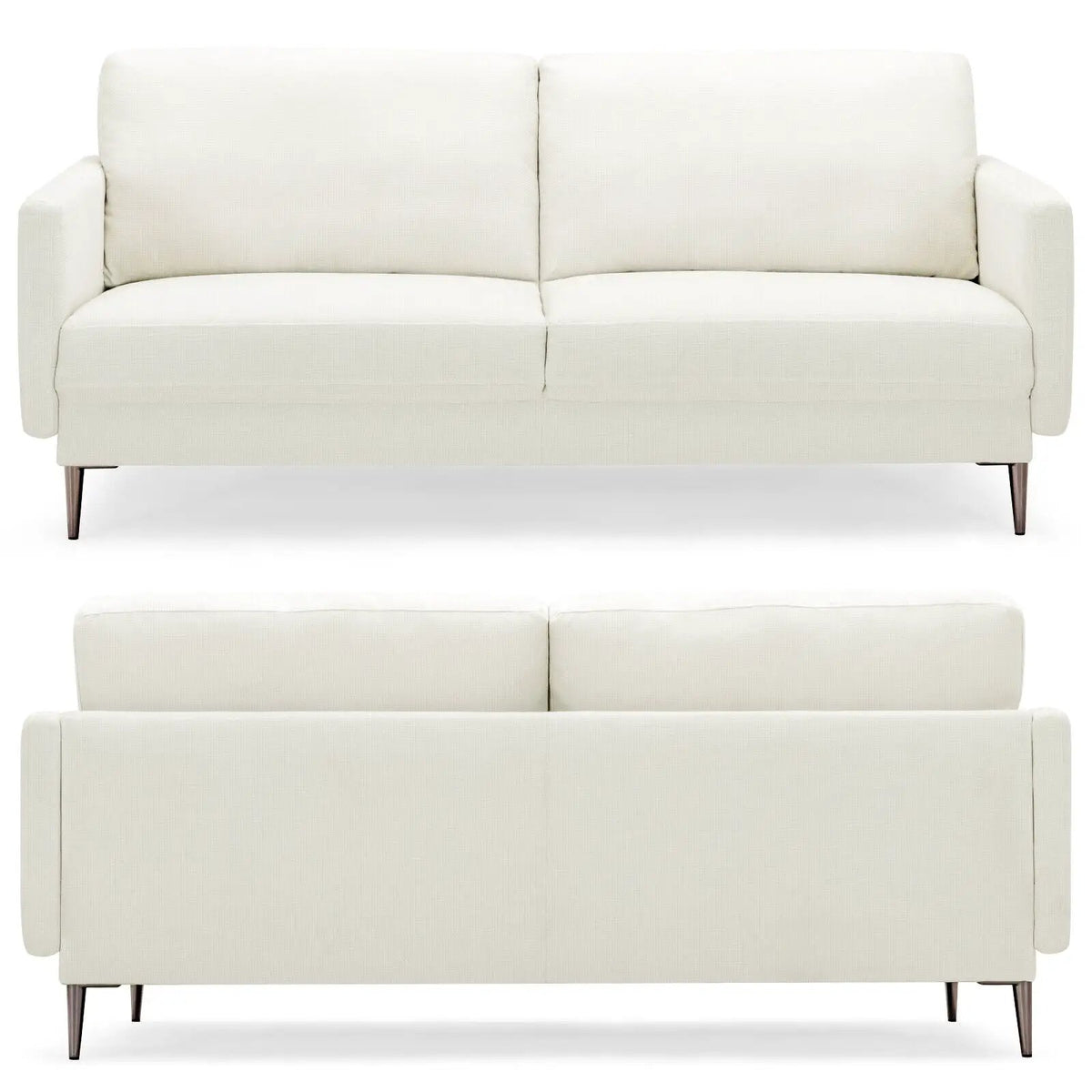 Modern Loveseat with Comfy Backrest Cushions, photo 3 of 16