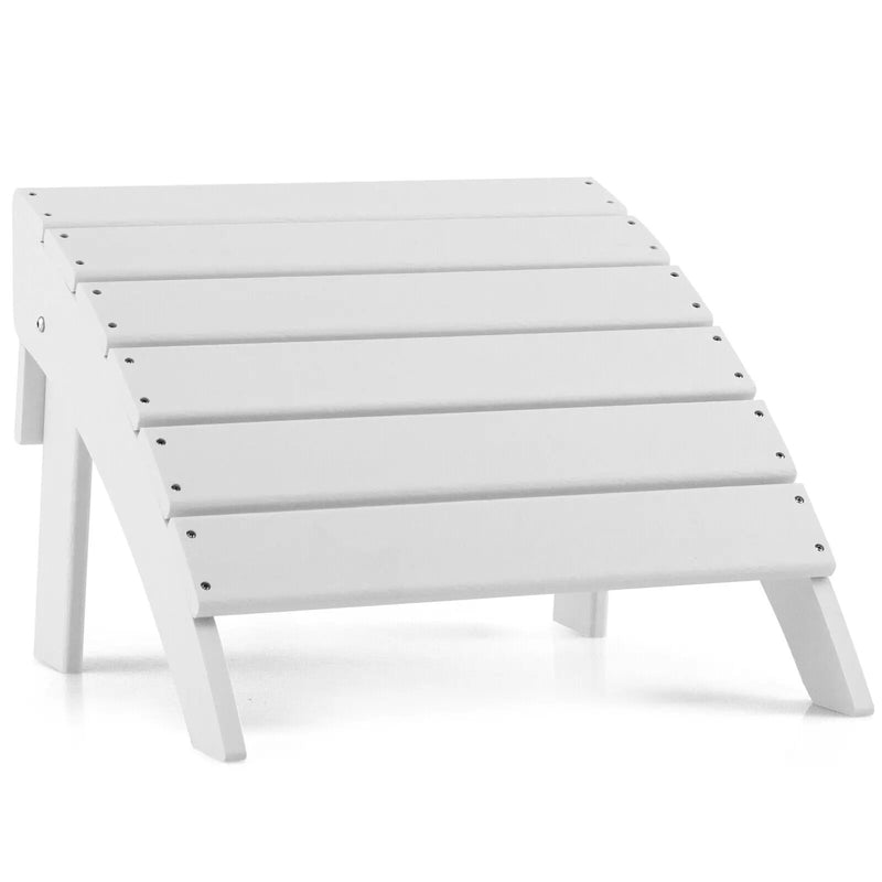 Adirondack Folding Ottoman with All Weather HDPE by DirectDeals