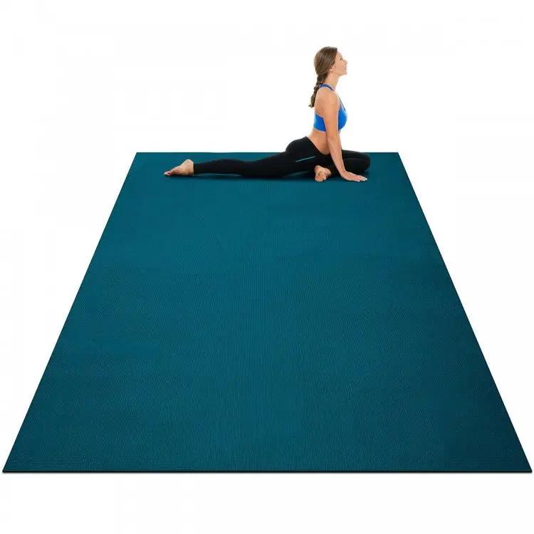 Large Yoga Mat 6' x 4' x 8 mm Thick Workout Mats, photo 5 of 17
