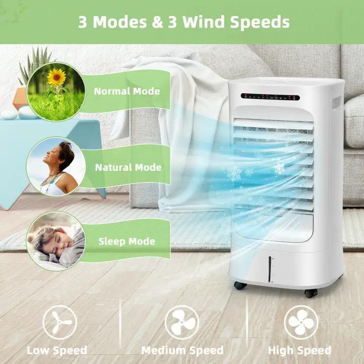 4-in-1 Portable Air Cooler with Timer & 3 Modes by DirectDeals