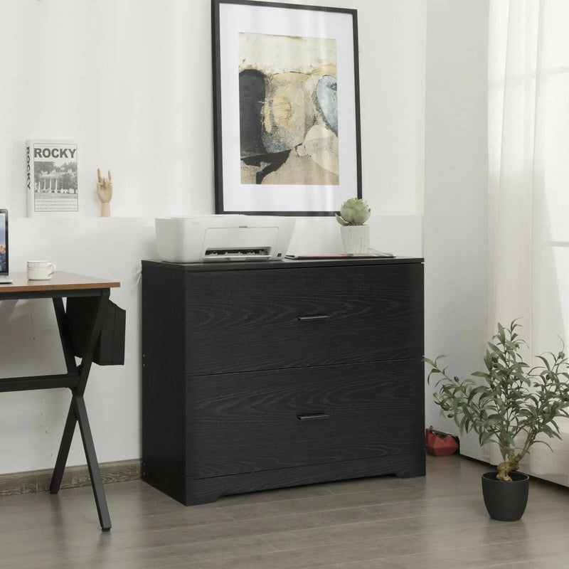 2-Drawer Lateral File Cabinet with Adjustable Bars for Home and Office by DirectDeals