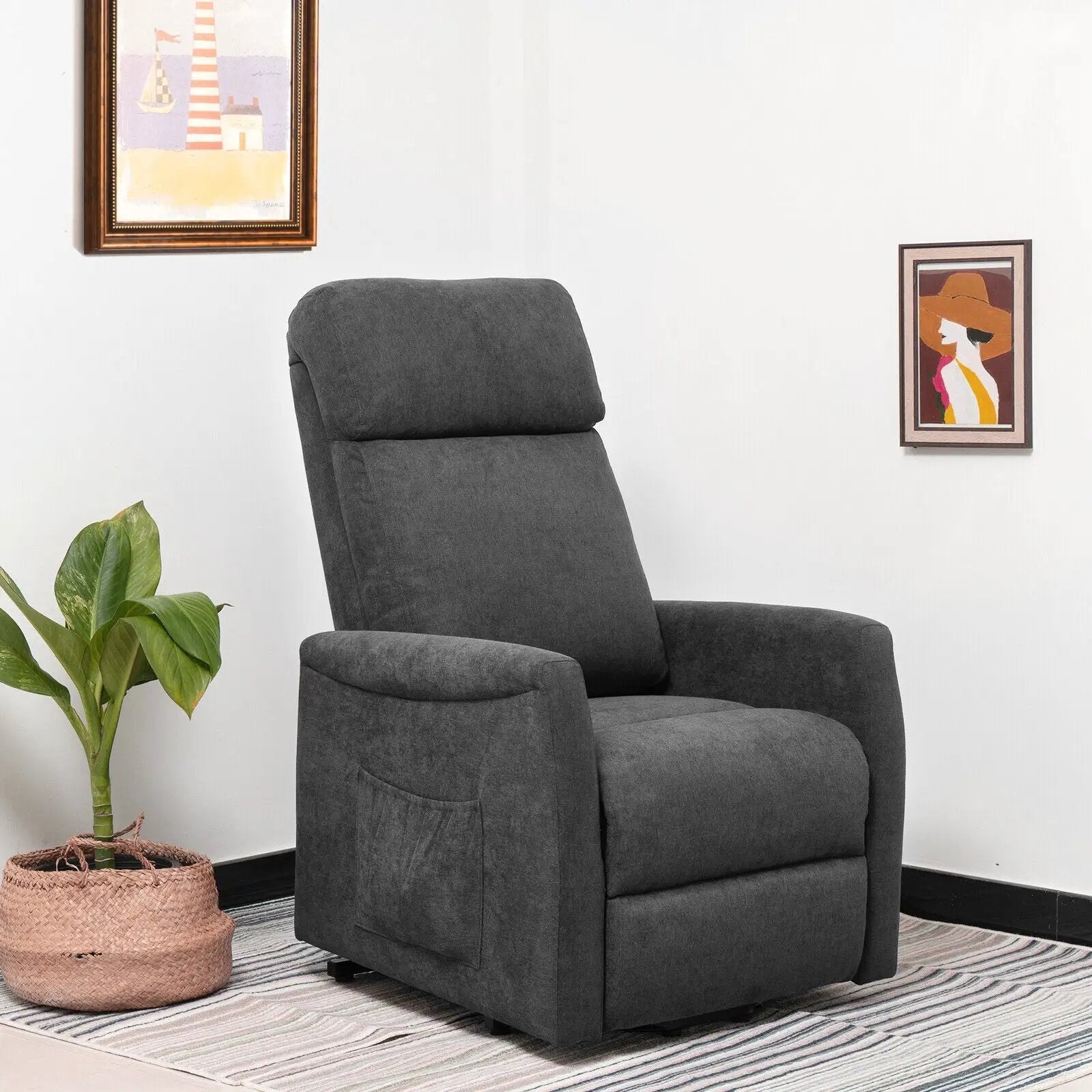 Power Lift Recliner Chair with Remote Control for Elderly by DirectDeals