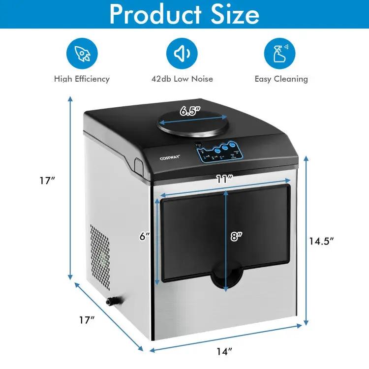 2-in-1 Ice Maker & Water Dispenser by DirectDeals
