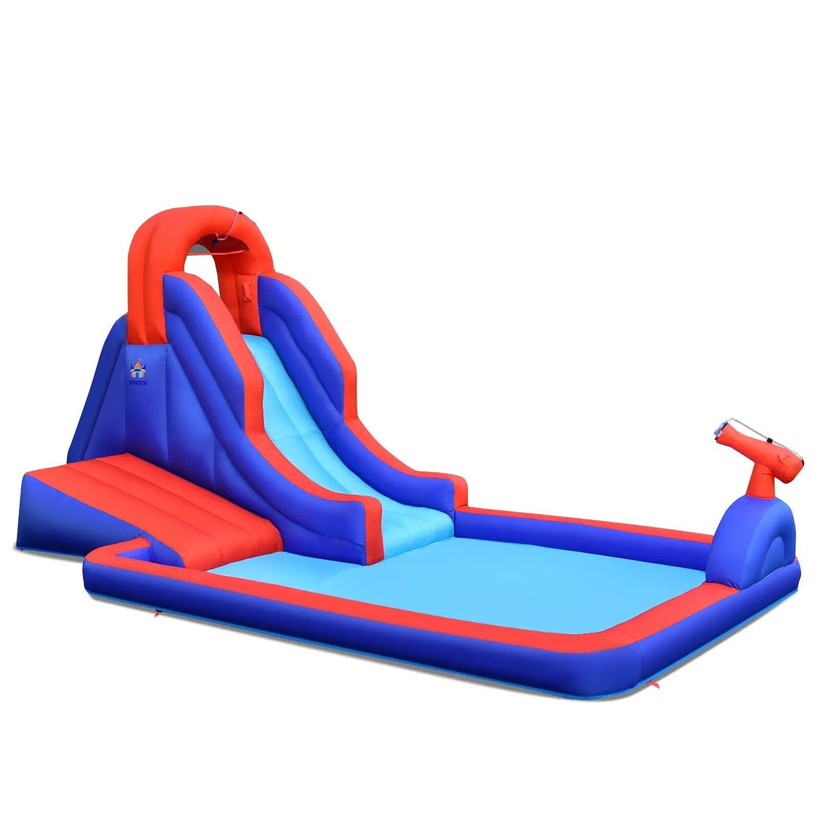 5-in-1 Inflatable Water Slide with Climbing Wall by DirectDeals