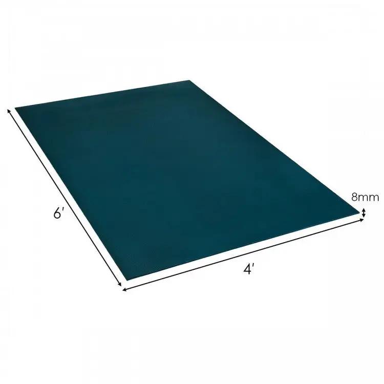 Large Yoga Mat 6' x 4' x 8 mm Thick Workout Mats, photo 9 of 17