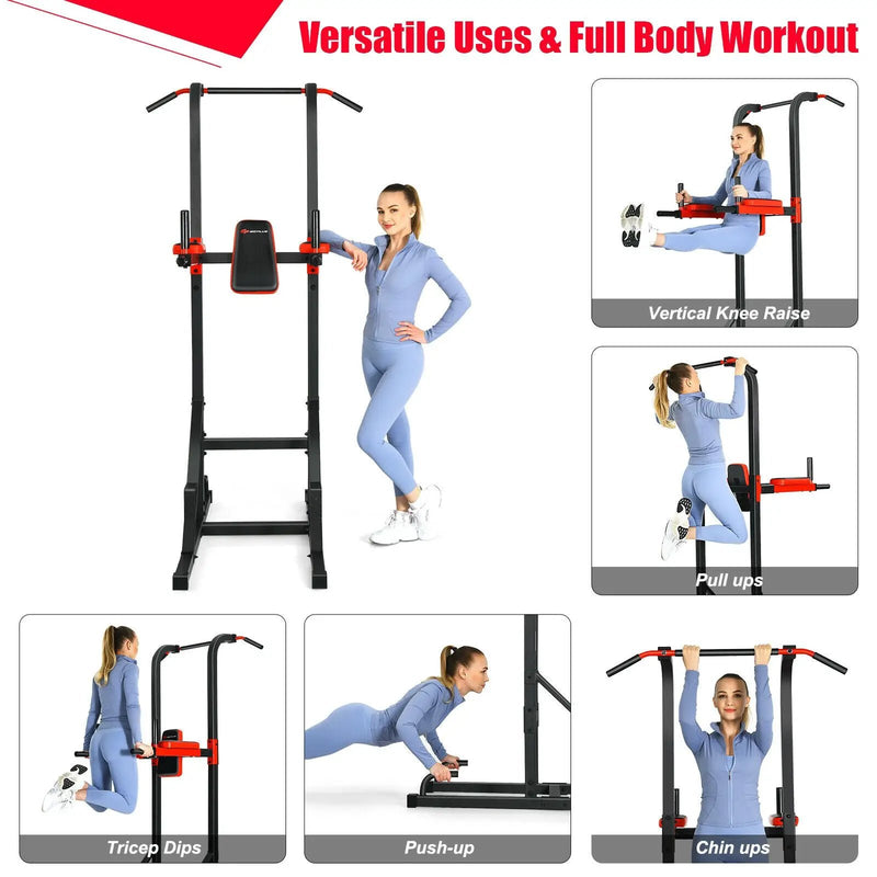Multi-function Power Tower for Full-body Workout by DirectDeals