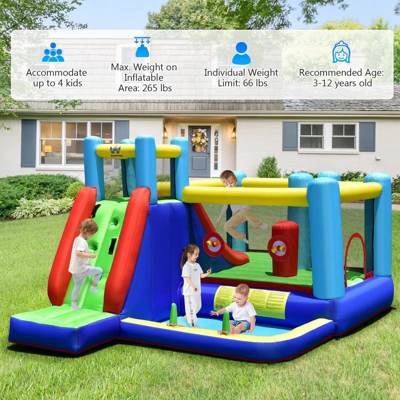 Inflatable Bounce House with 735W Blower by DirectDeals