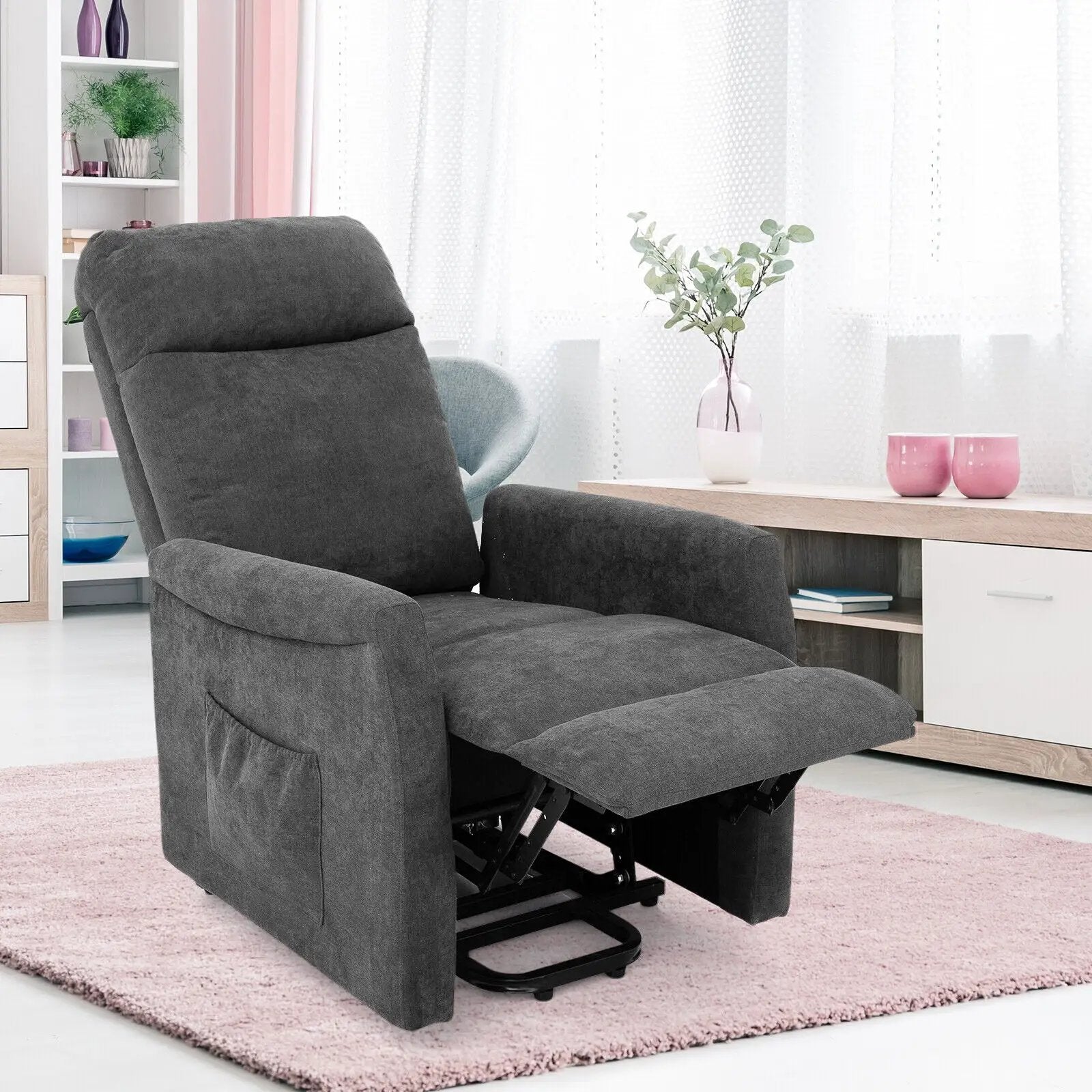 Power Lift Recliner Chair with Remote Control for Elderly by DirectDeals