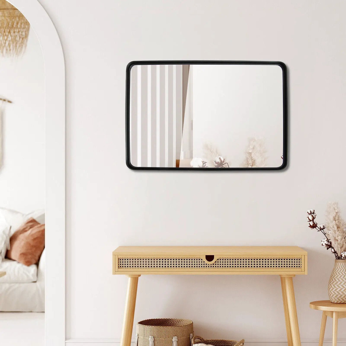 Rectangular Wall Mount Bathroom Mirror Vanity Mirror, photo 2 of 10