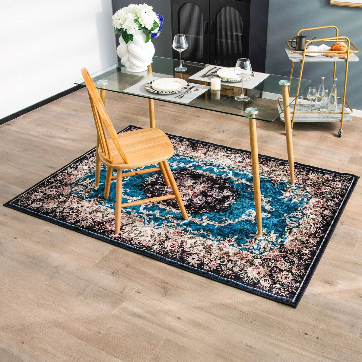 Area Rug with Non-Shedding Surface and Anti-slip Bottom, photo 6 of 9
