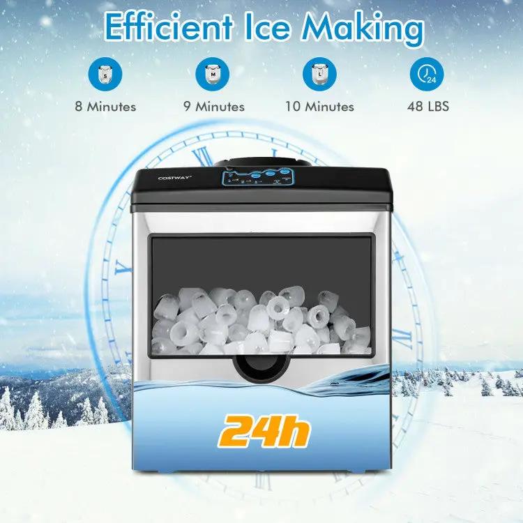 2-in-1 Ice Maker & Water Dispenser by DirectDeals