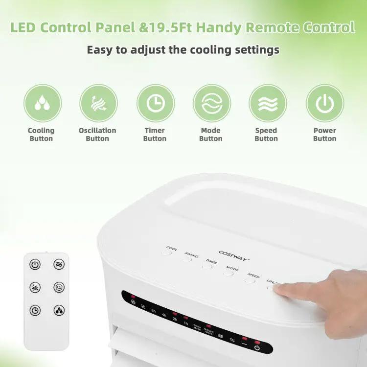 4-in-1 Portable Air Cooler with Timer & 3 Modes by DirectDeals