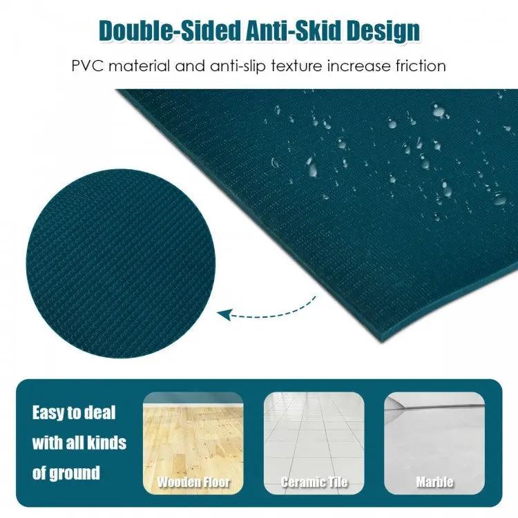 Large Yoga Mat 6' x 4' x 8 mm Thick Workout Mats by DirectDeals