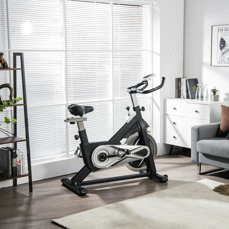 Exercise Bike Stationary Cycling Bike with 40 Lbs Flywheel by DirectDeals