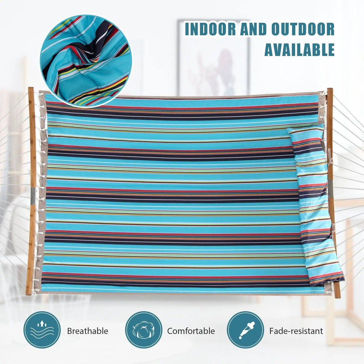 Outdoor Hammock with Detachable Pillow, photo 2 of 7