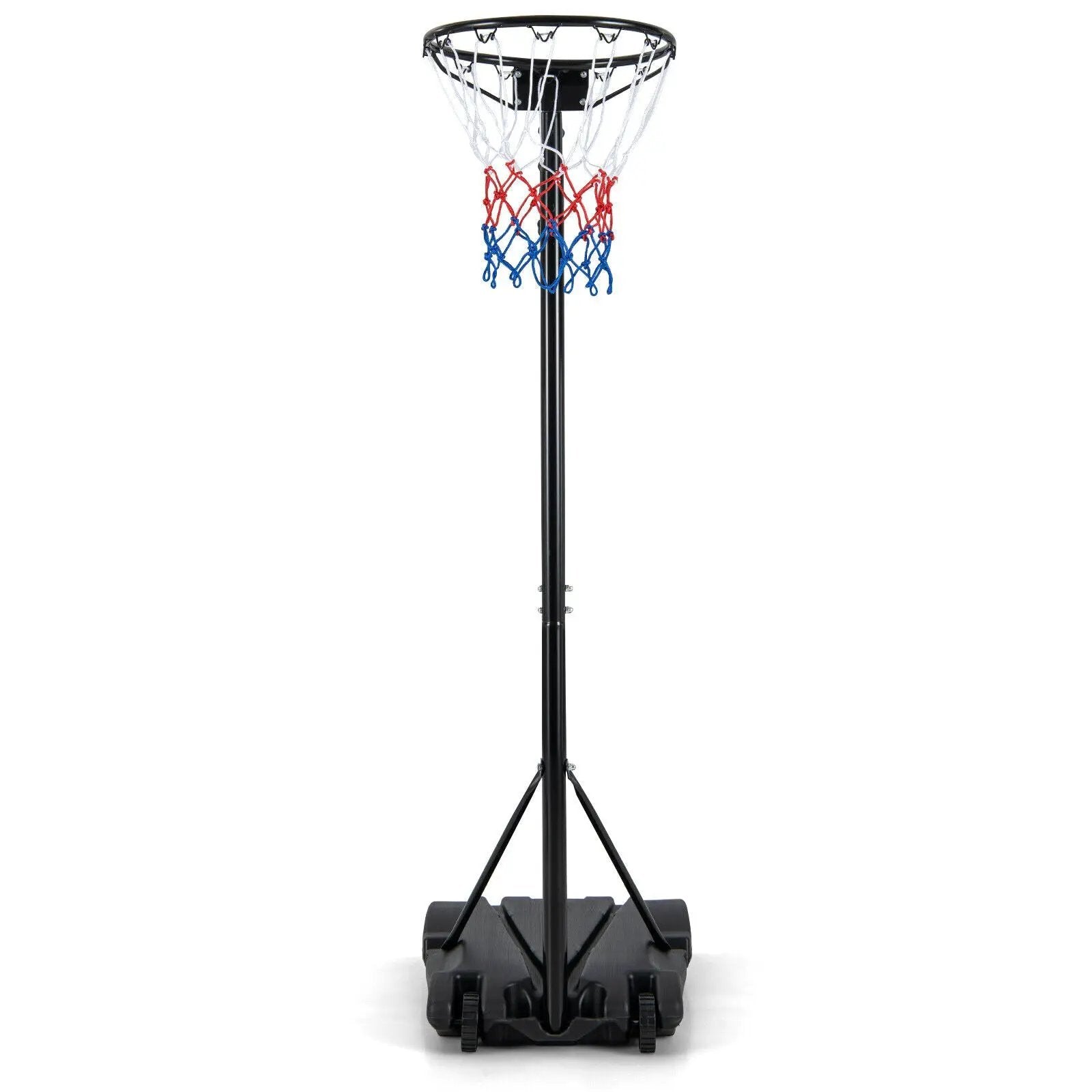 8.5 to 10 FT Adjustable Portable Basketball Hoop Stand with Fillable Base and 2 Wheels by DirectDeals