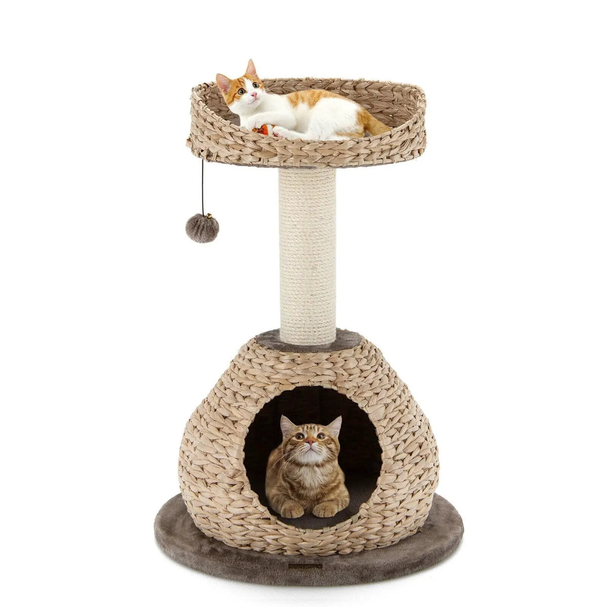 28 Inches Hand-Made Cat Tree Tower with Jump Platform, photo 8 of 9
