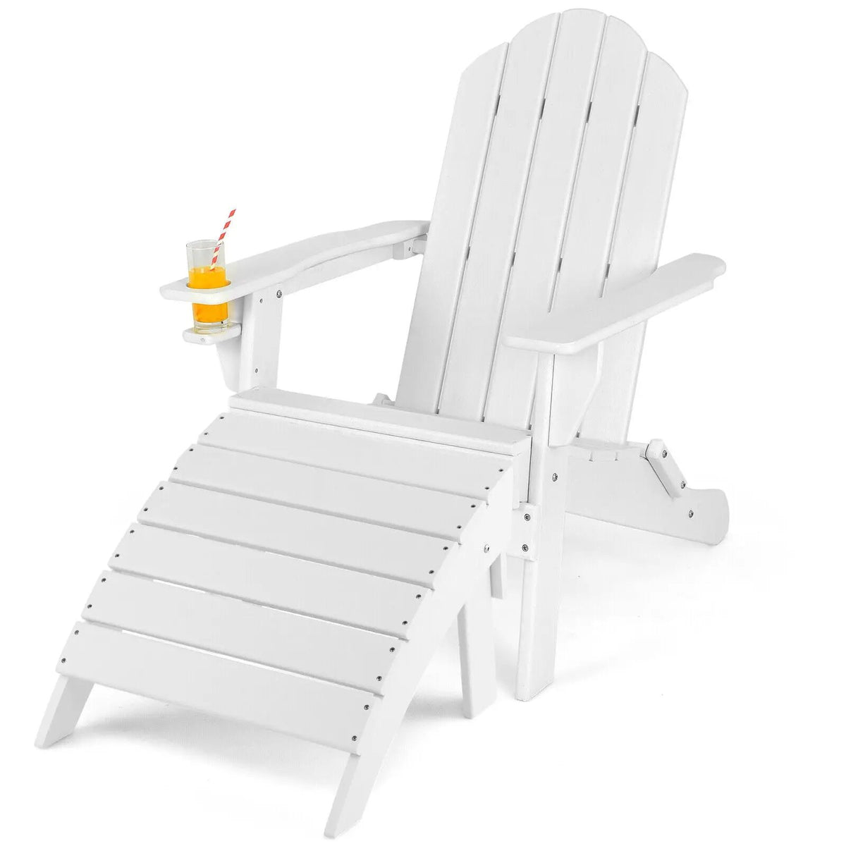 Adirondack Folding Ottoman with All Weather HDPE, photo 26 of 32