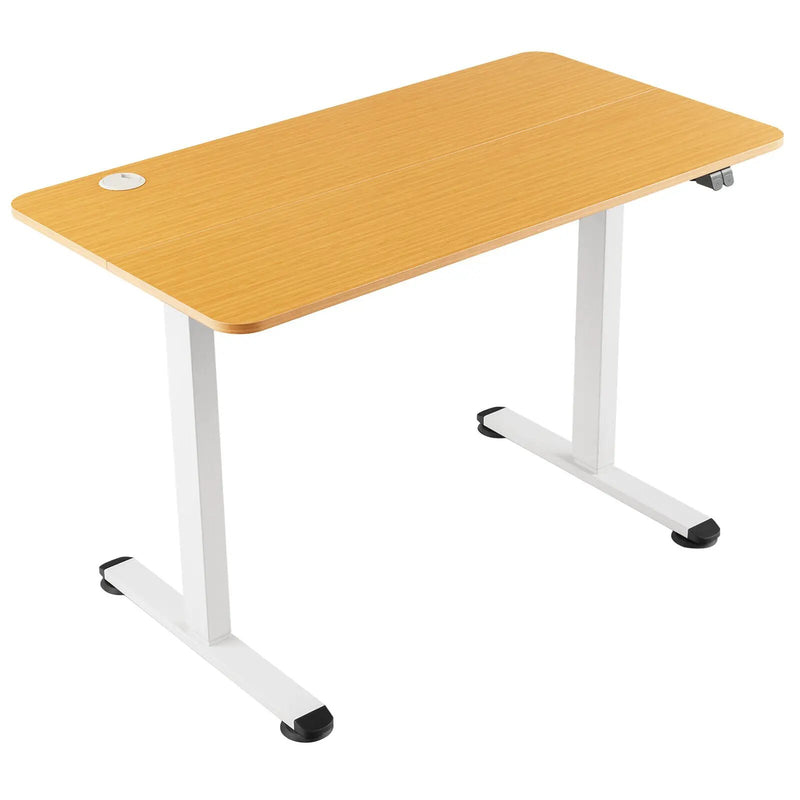 Electric Standing Desk Adjustable Stand up Computer Desk Anti-collision by DirectDeals