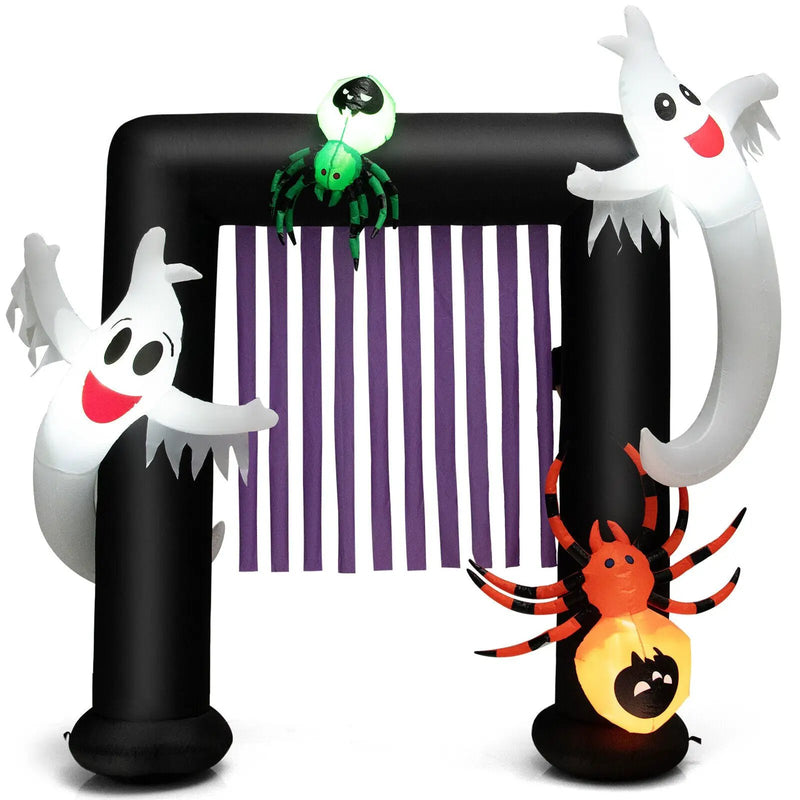 7.5 Feet Halloween Inflatable Archway Blow-up Festive Decoration for Backyard and Porch by DirectDeals