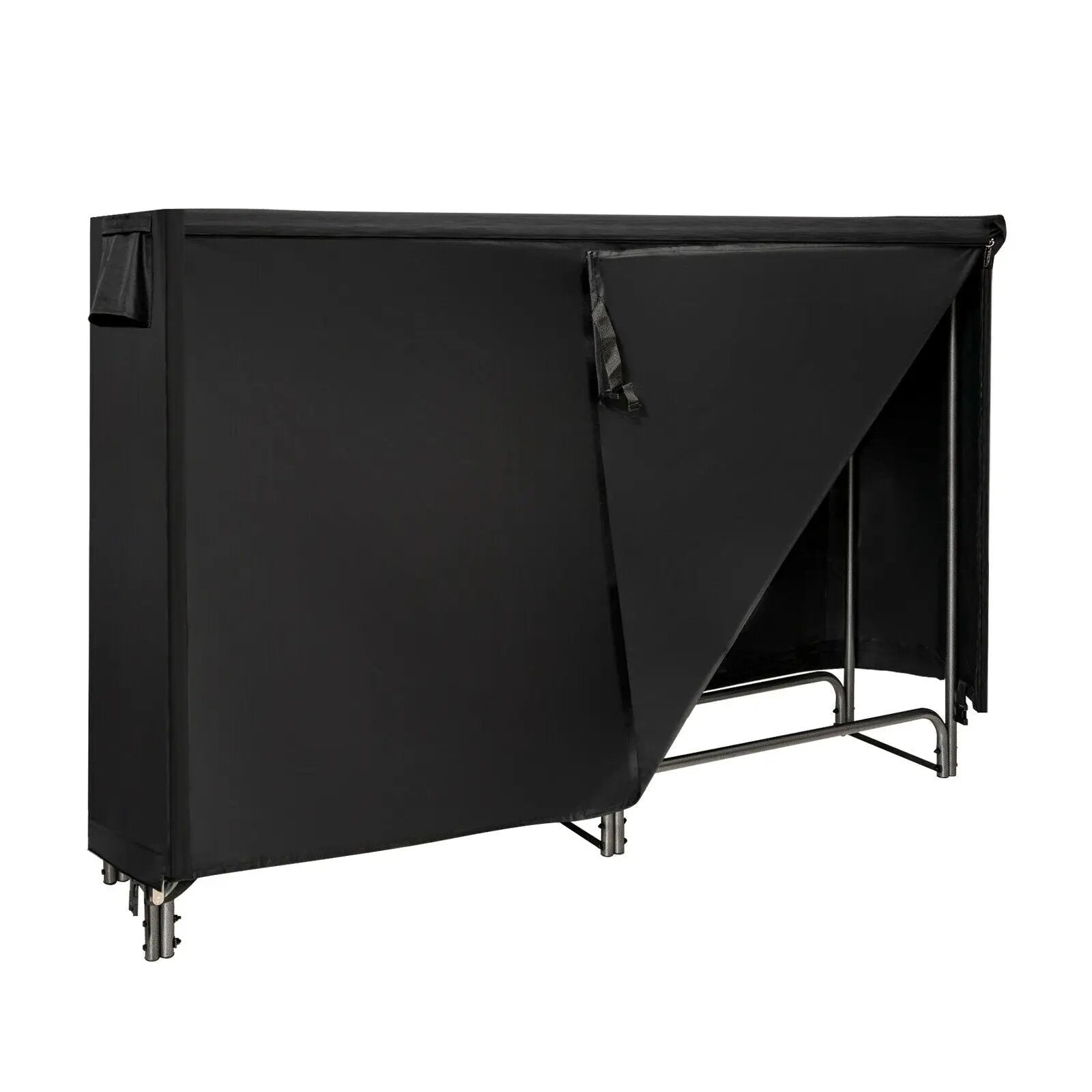 4 Feet/5 Feet/6 Feet/8 Feet Firewood Storage Log Rack by DirectDeals