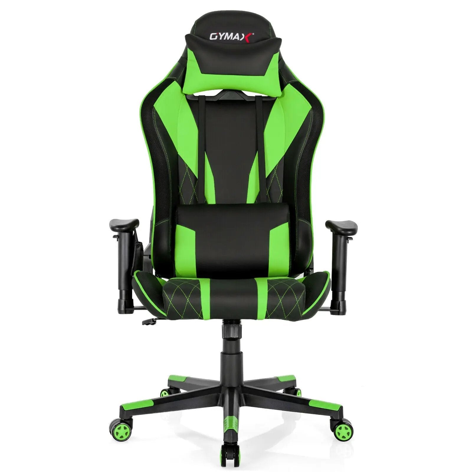 Gaming Chair Adjustable Swivel Computer Chair with Dynamic LED Lights by DirectDeals