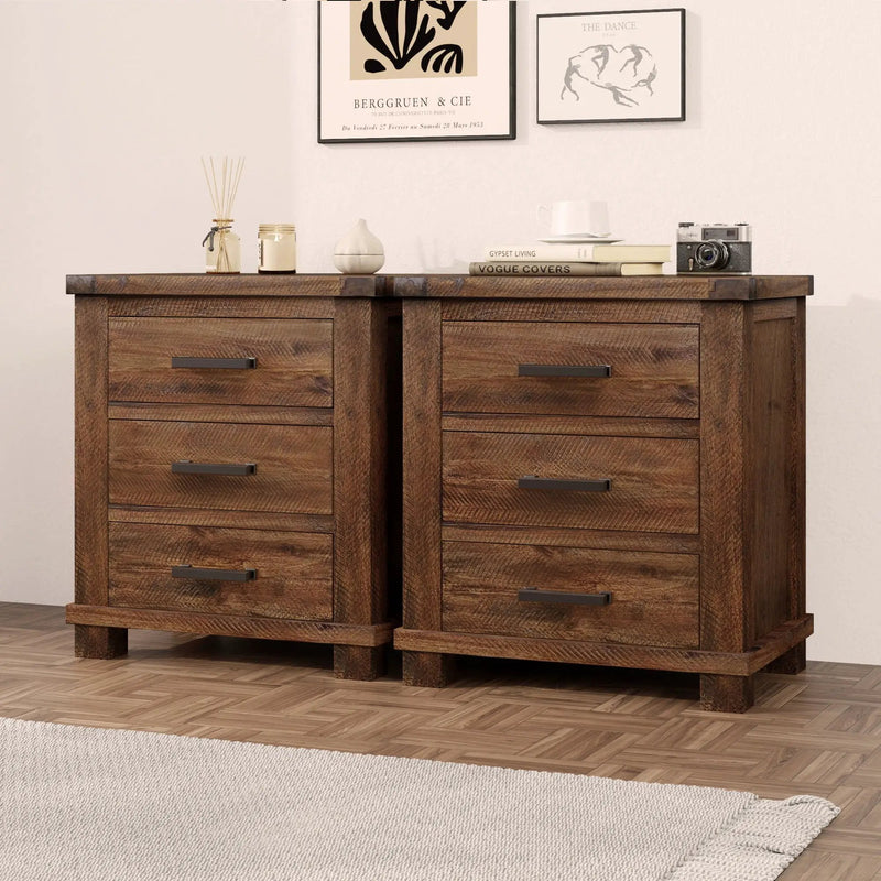 3 Drawer Nightstand by HouseOfZazla
