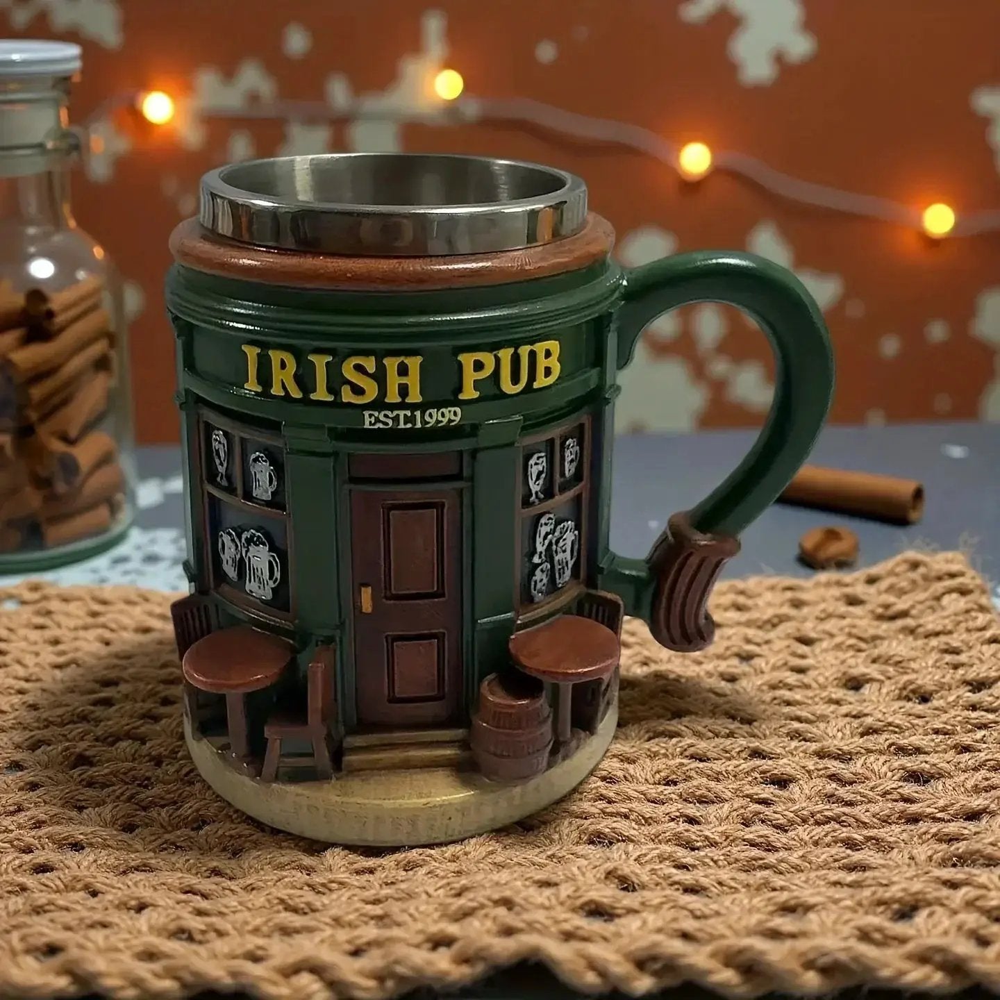 Mug - Irish Stainless Steel by House Of Avana