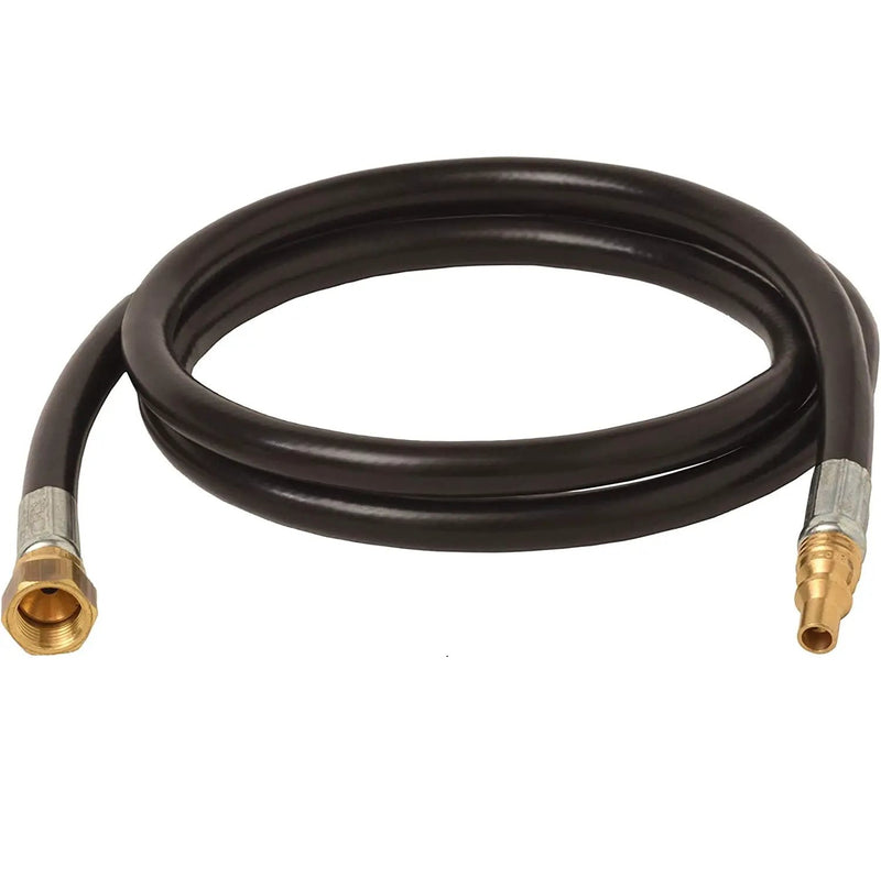 Flame King RV, Van, Trailer Low Pressure Quick Connect 48 Inch, 3/8 Inch ID Female SAE Gas Flare Fitting by Flame King Products
