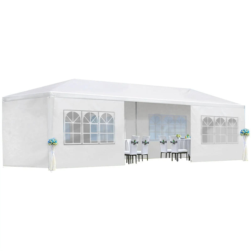 10X30' Wedding Party Canopy Tent Outdoor Gazebo With Removable Sidewalls by Unique Piece Furniture