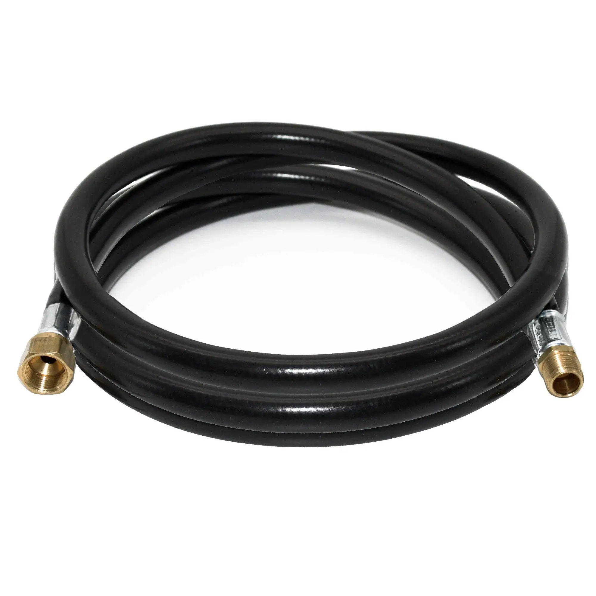 Flame King Thermo Plastic Hose Assembly for LP and Natural Gas, 96 Inch, 3/8 Inch by Flame King Products