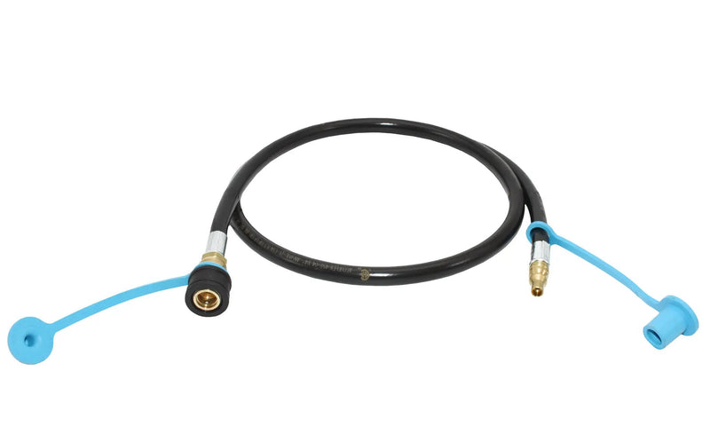 Flame King RV, Van, Trailer, Dual Quick Connect Hose, LP Gas Only, 48 inch, 1/4 inch by Flame King Products