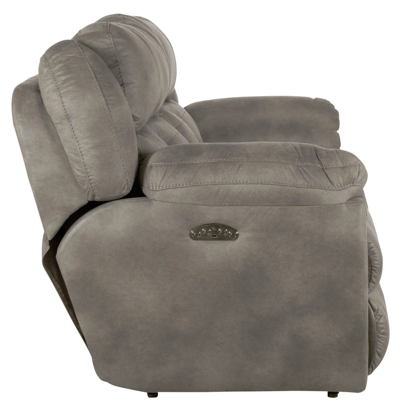 Ferrington - Power Lay Flat Reclining Sofa with Power Adjustable Headrest by Unique Piece Furniture