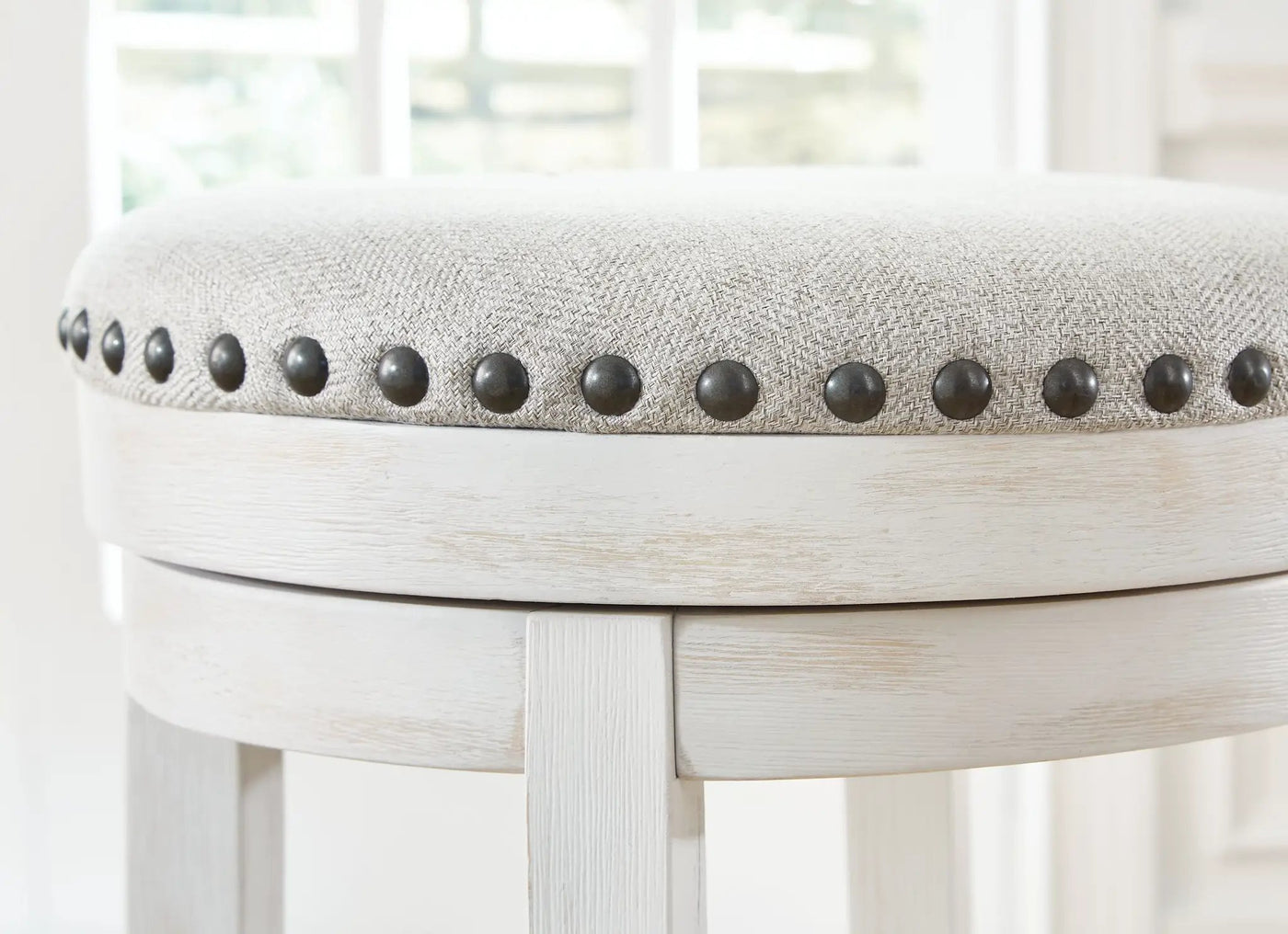 Valebeck - Upholstered Swivel Stool by Unique Piece Furniture