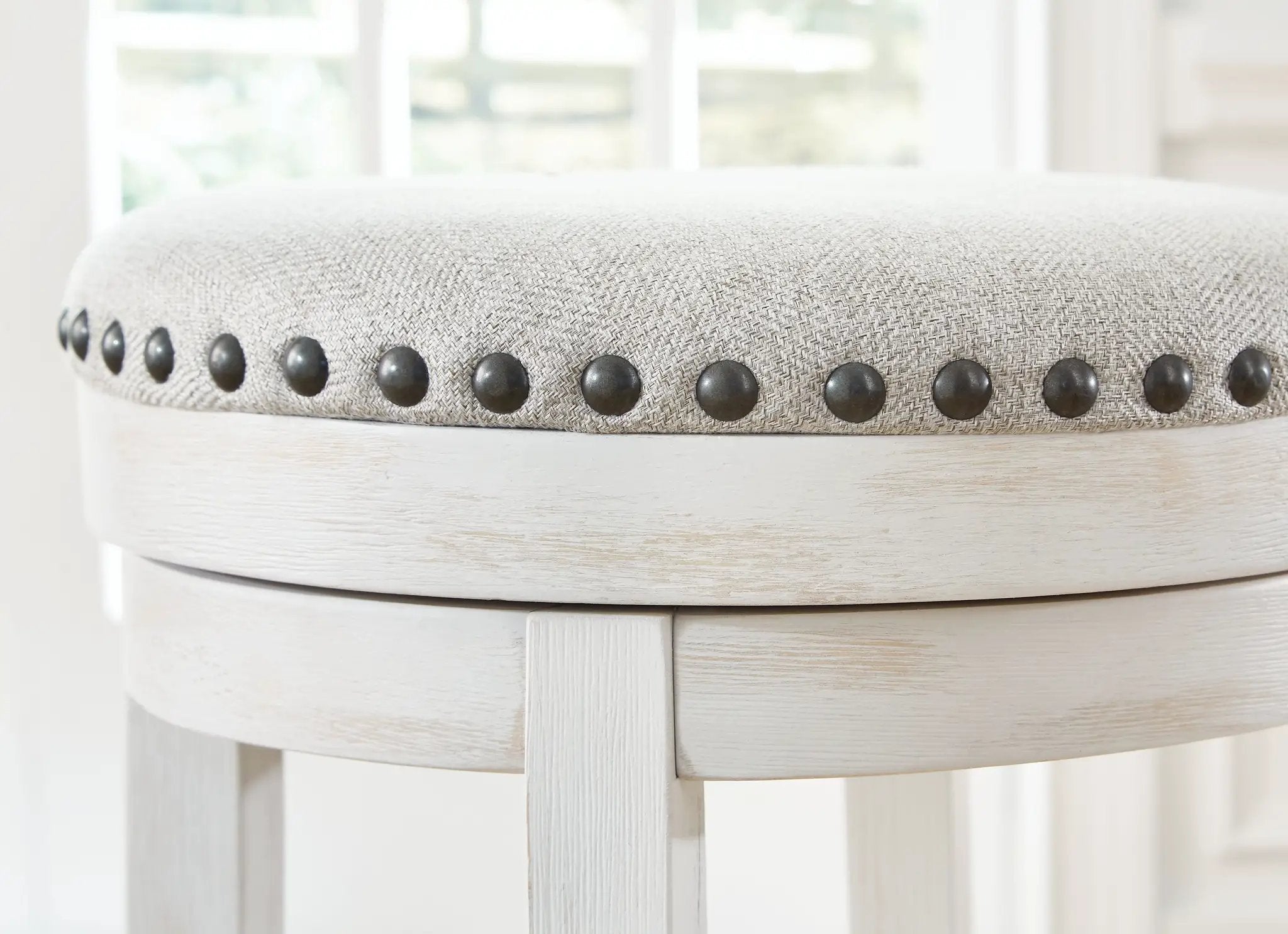 Valebeck - Upholstered Swivel Stool by Unique Piece Furniture