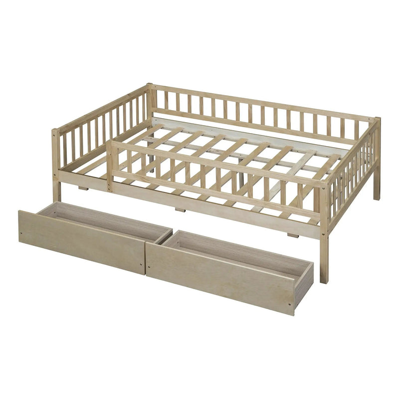 Multi Functional Wooden Daybed Bed by Unique Piece Furniture