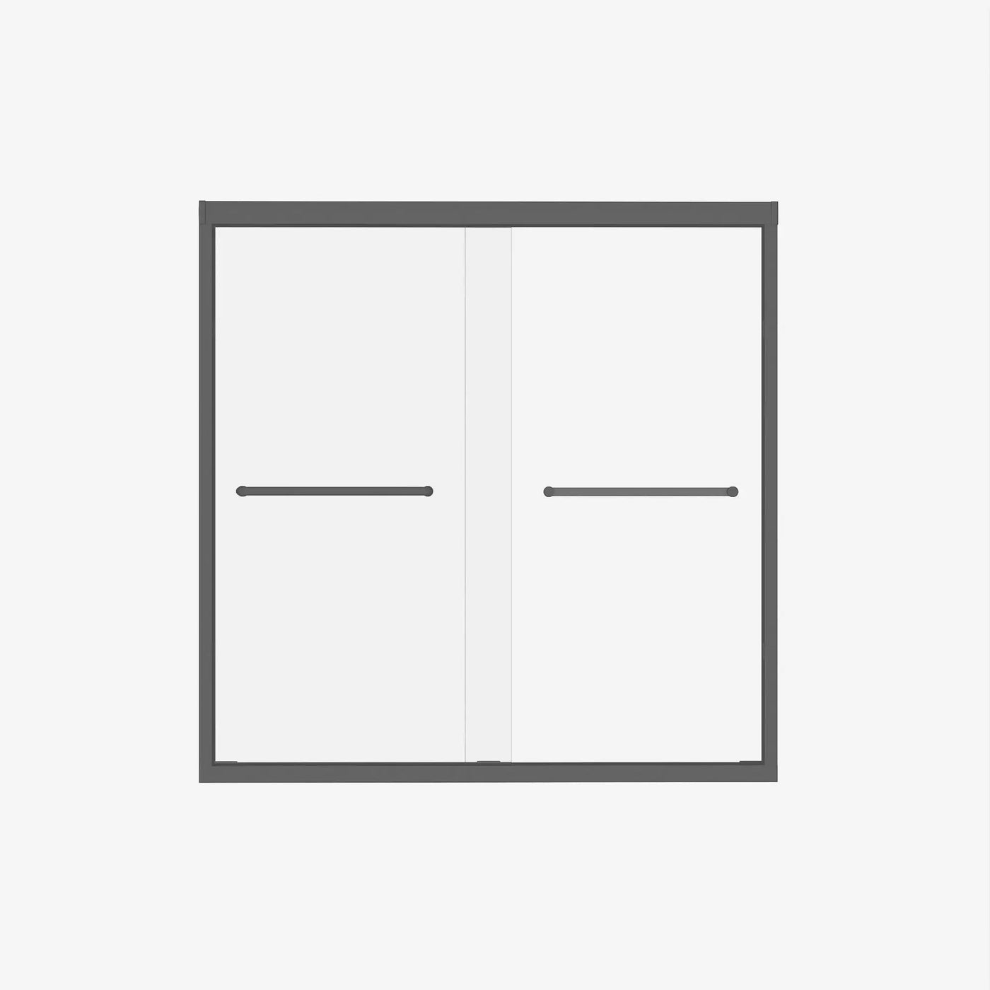 Double Sliding Shower Door With Explosion Proof Film by HouseOfZazla