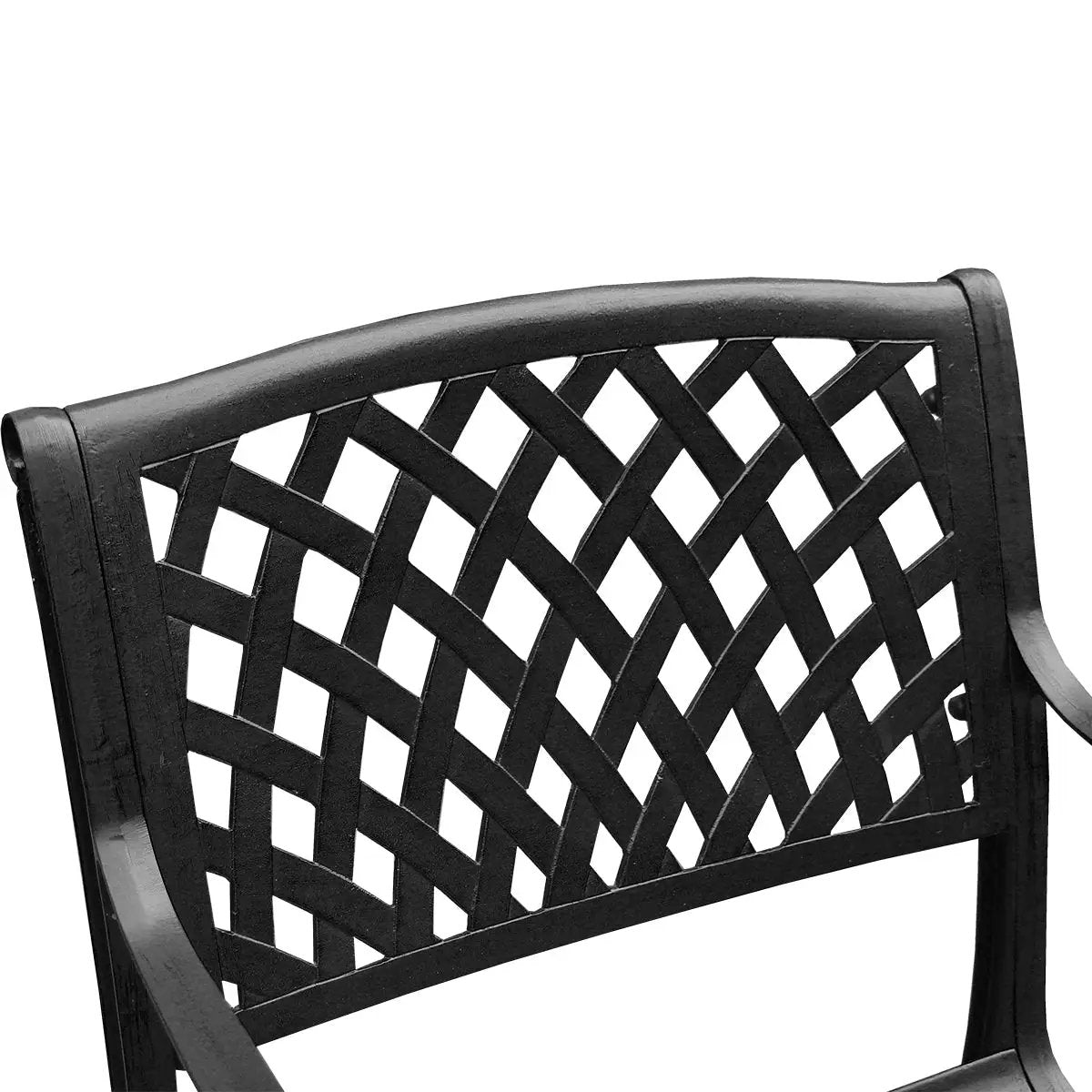 Outdoor Aluminum 9pc Rectangular Patio Dining Set with Eight Chairs by Sharicks