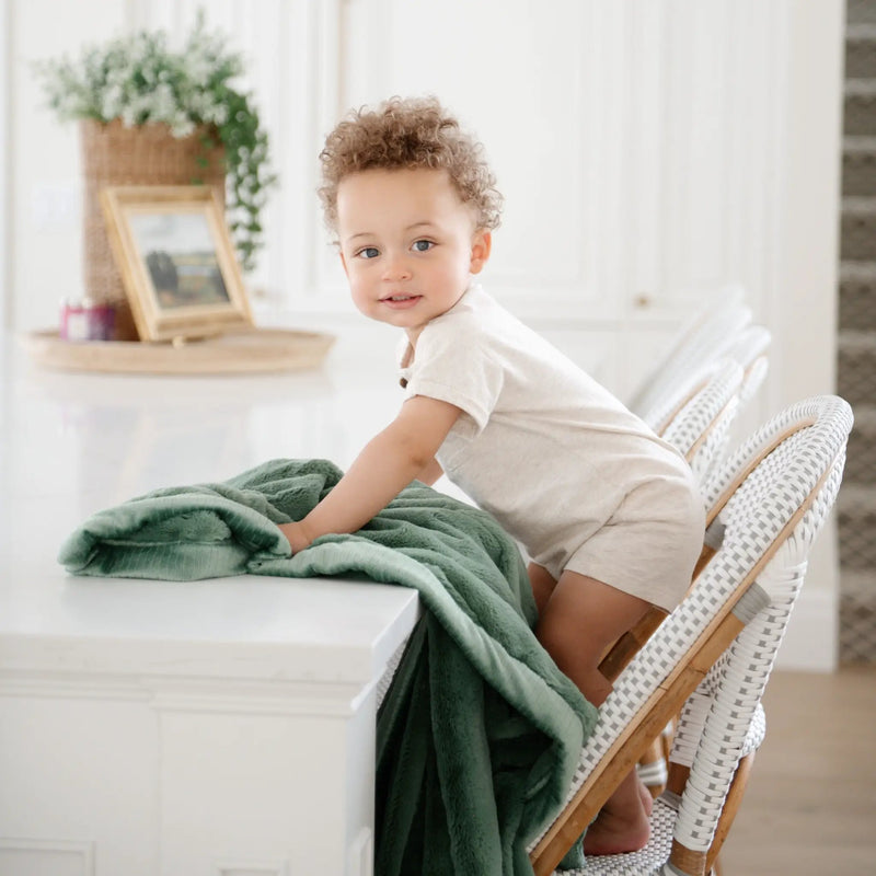 Lush Receiving Blanket 30x40 Inch by Saranoni by HouseOfZazla