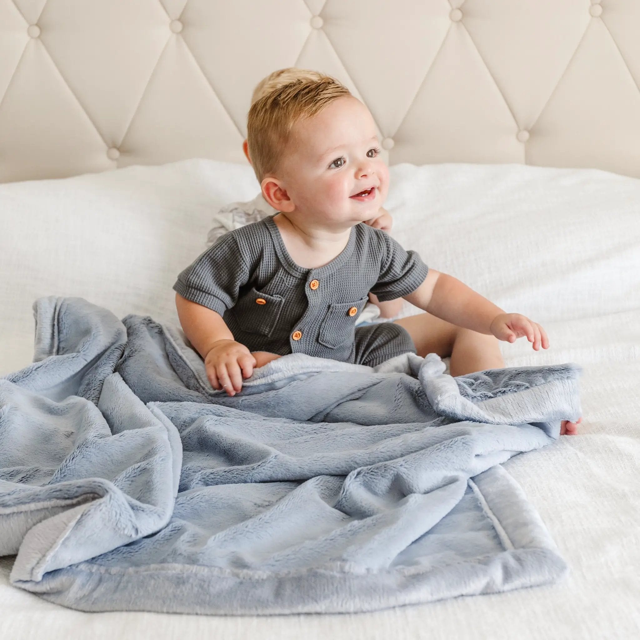 Lush Receiving Blanket 30x40 Inch by Saranoni by HouseOfZazla