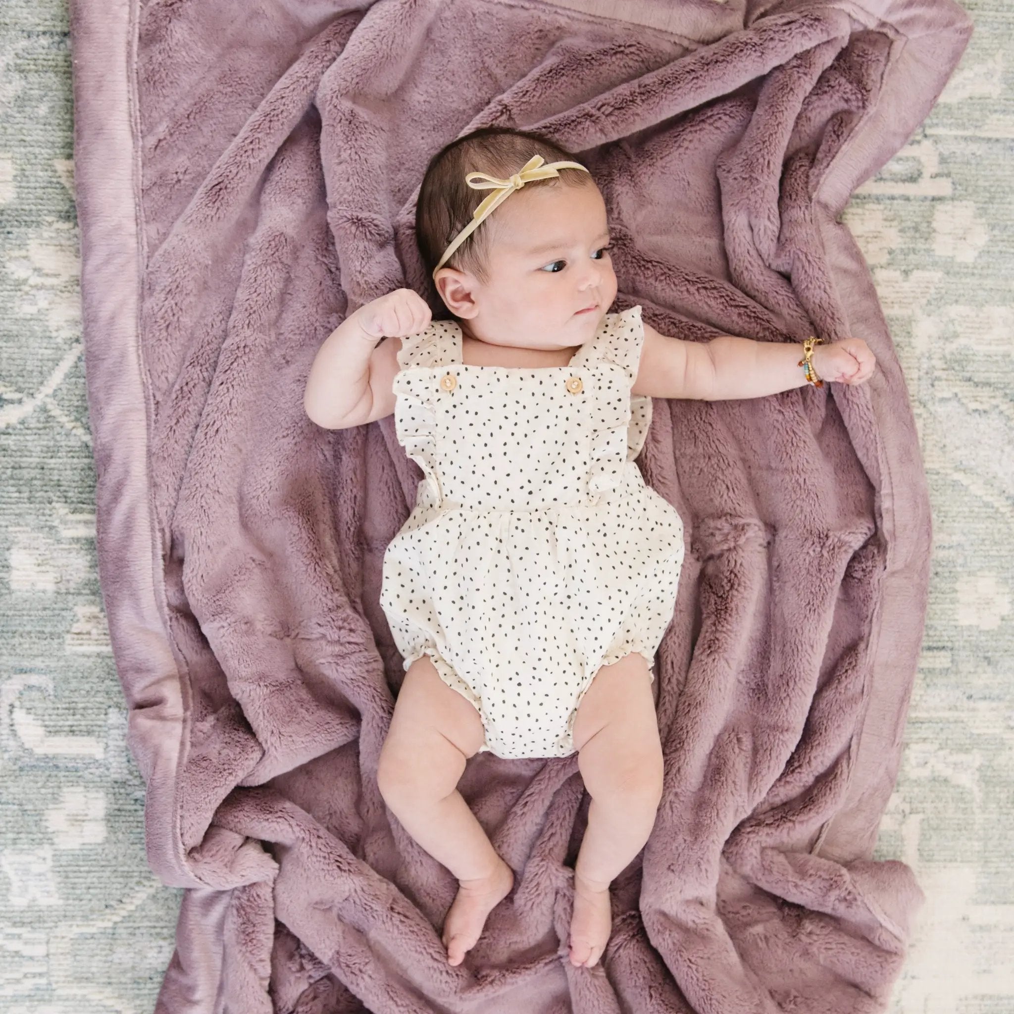 Lush Receiving Blanket 30x40 Inch by Saranoni by HouseOfZazla
