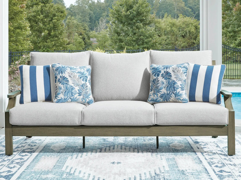 Rainier Ranch - Sofa With Cushion - Brown / Beige by Unique Piece Furniture