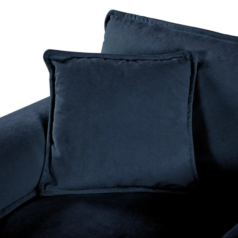 Modular Sectional Sofa Oversized Deep Seat L Shaped Couch Set for Living Room by HouseOfZazla