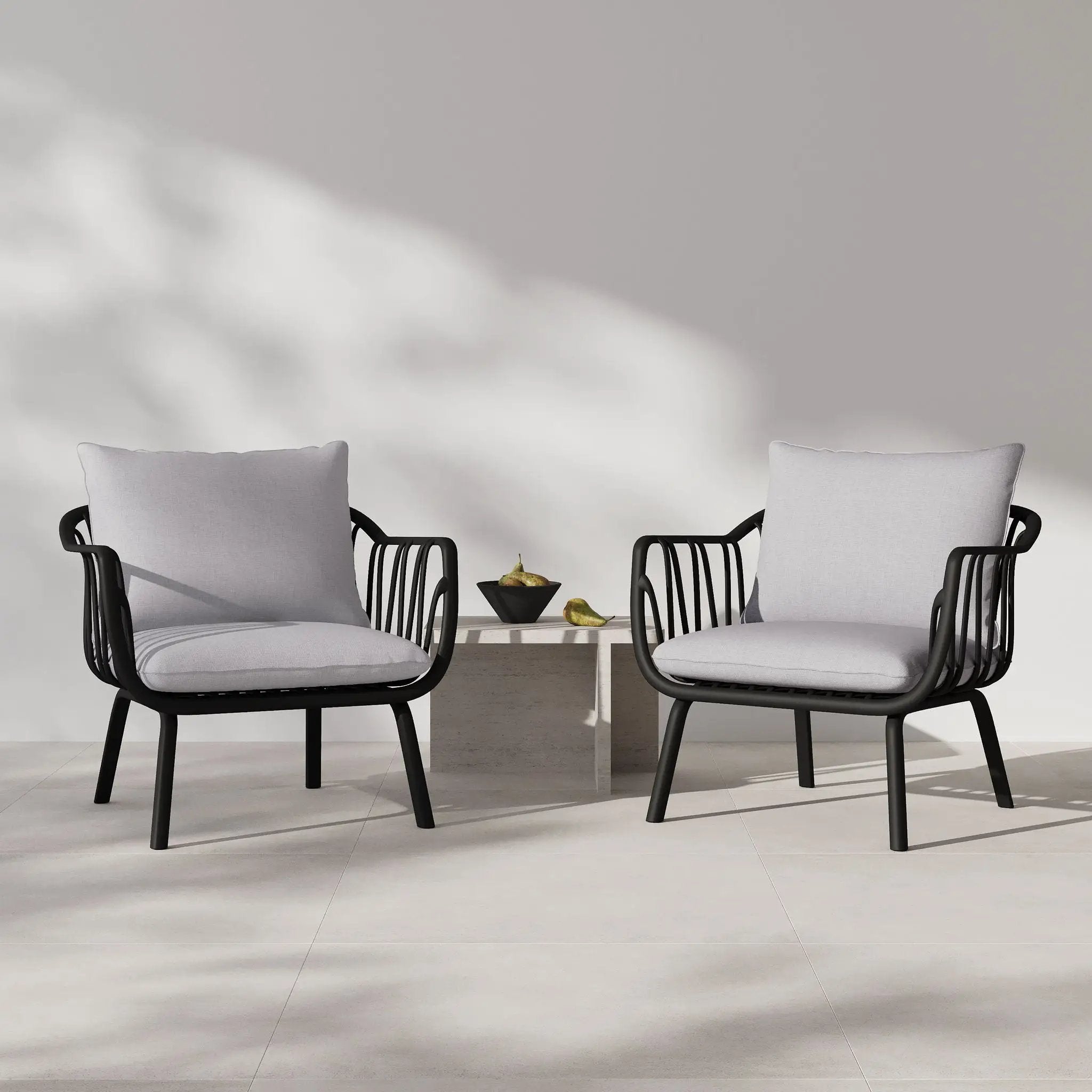 Huron Outdoor Club Chair (Set of 2) by HouseOfZazla