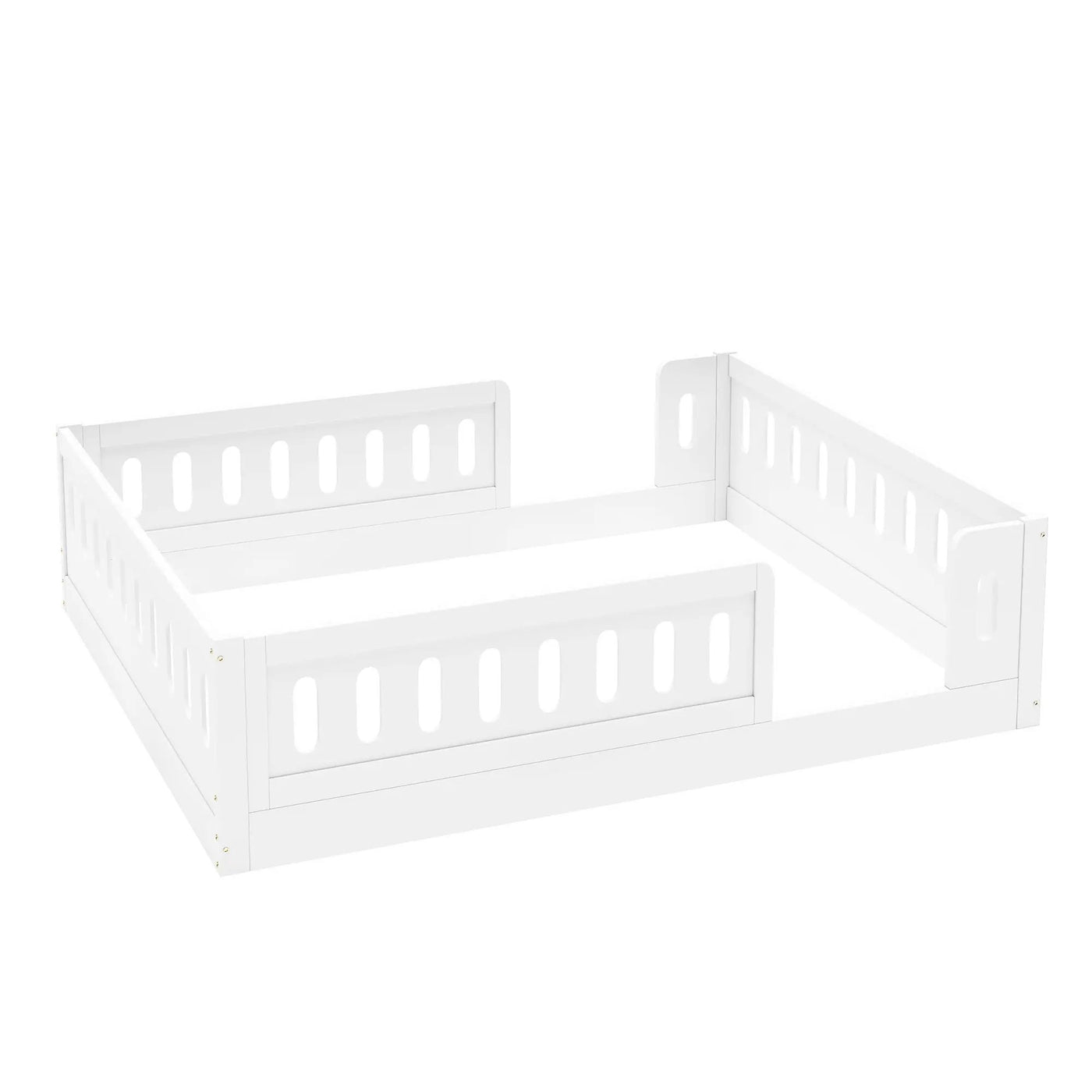 Platform Bed With Guardrail by HouseOfZazla