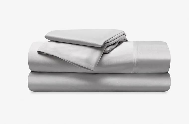 BedGear Dri-Tec Sheet Set, Light Grey, Split Head Cal King by HouseOfZazla