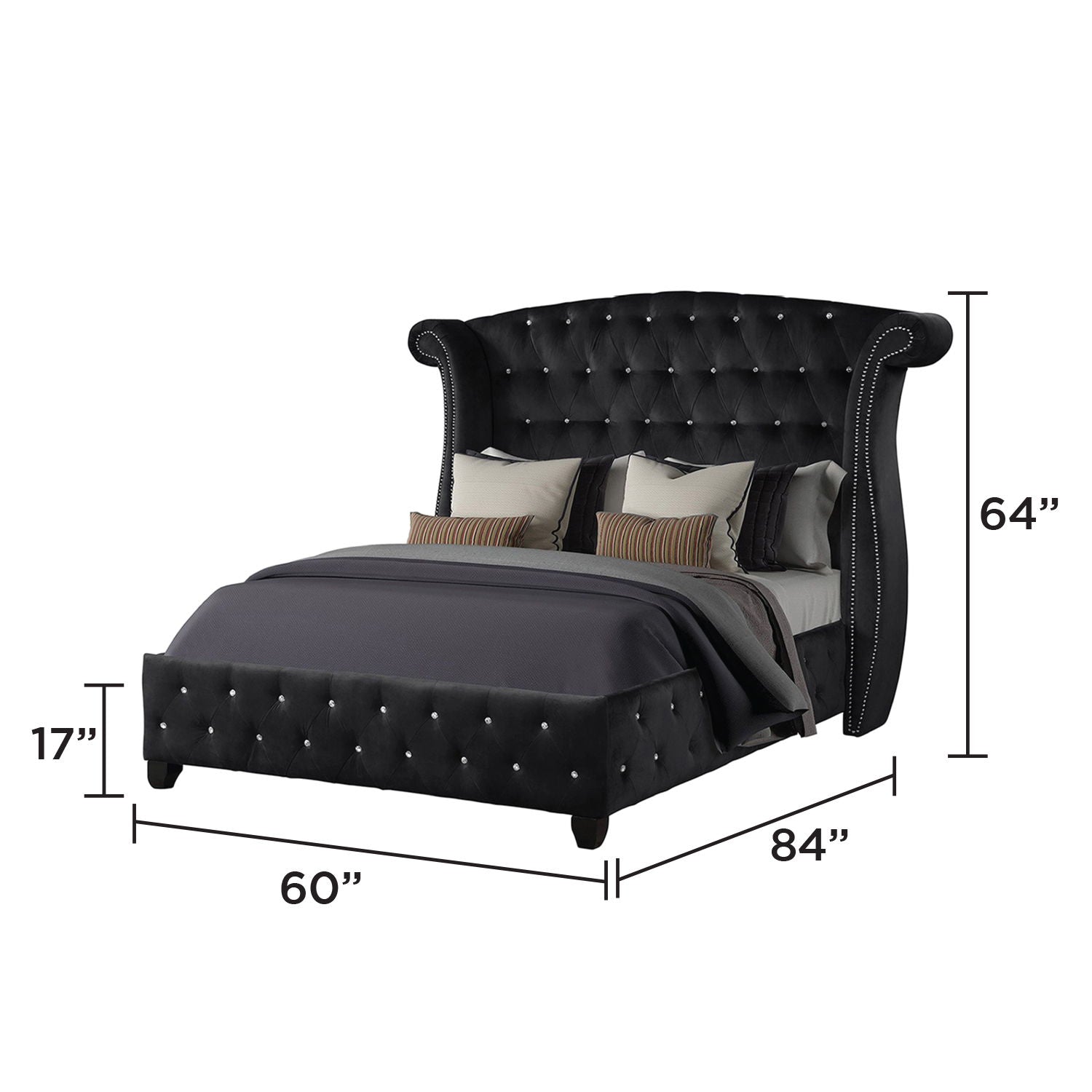 Sophia - Upholstered Bed by HouseOfZazla
