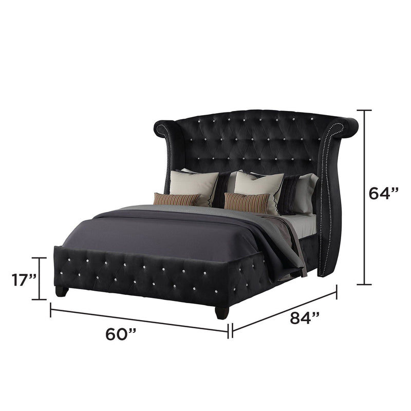 Sophia - Upholstered Bed by HouseOfZazla