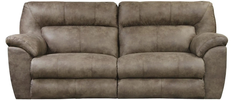Hollins - 88" Power Reclining Sofa - Coffee by Unique Piece Furniture