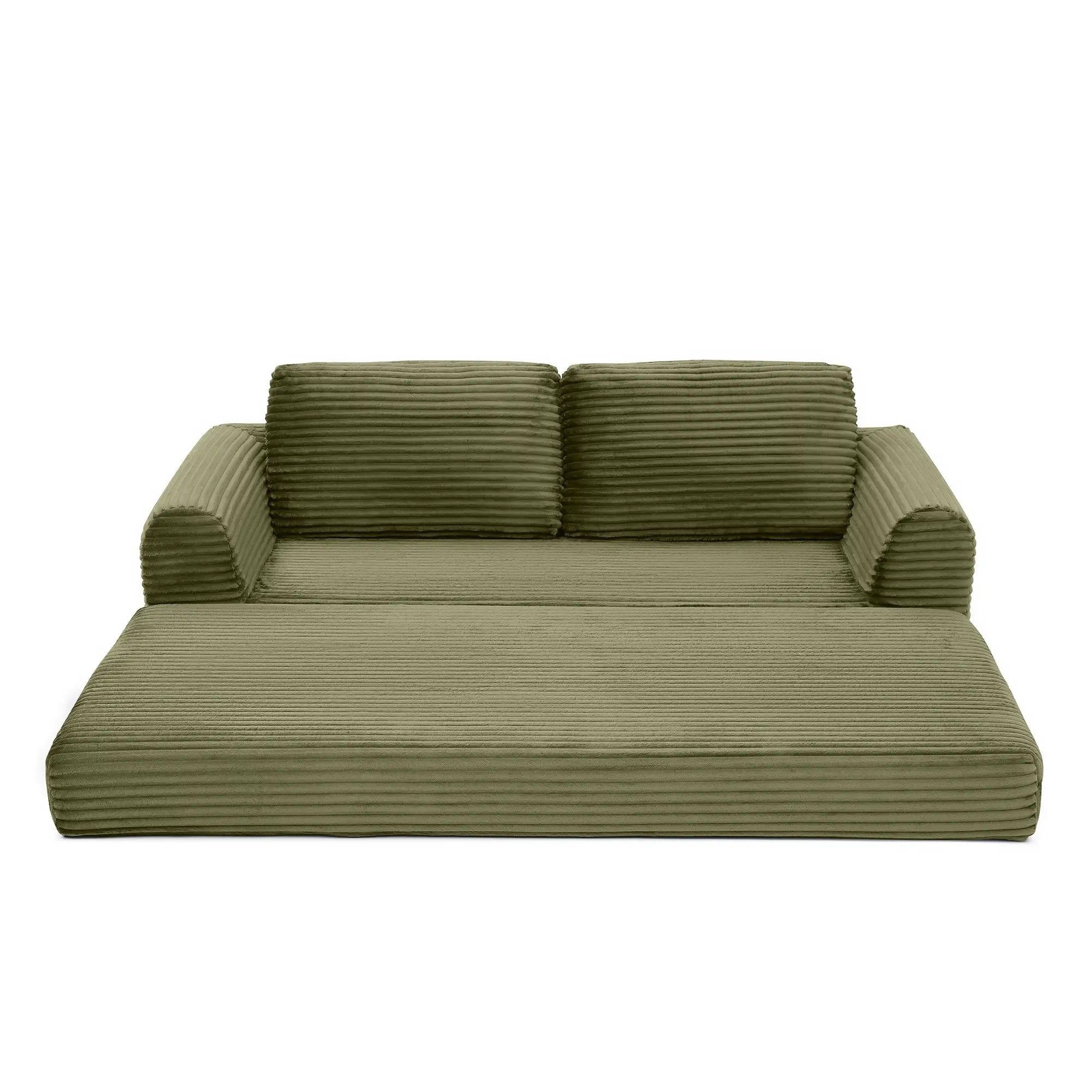 2-in-1 Folding Convertible Sofa Bed by HouseOfZazla